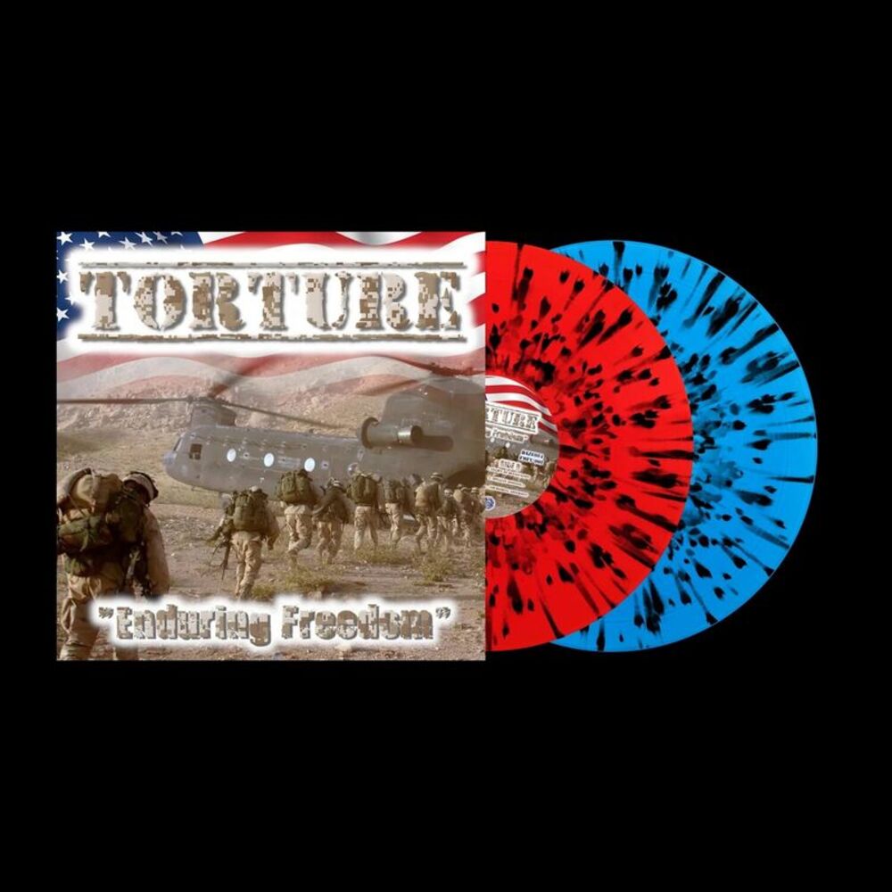 Torture - Enduring Freedom - Black/Blue/Red  LP LP
